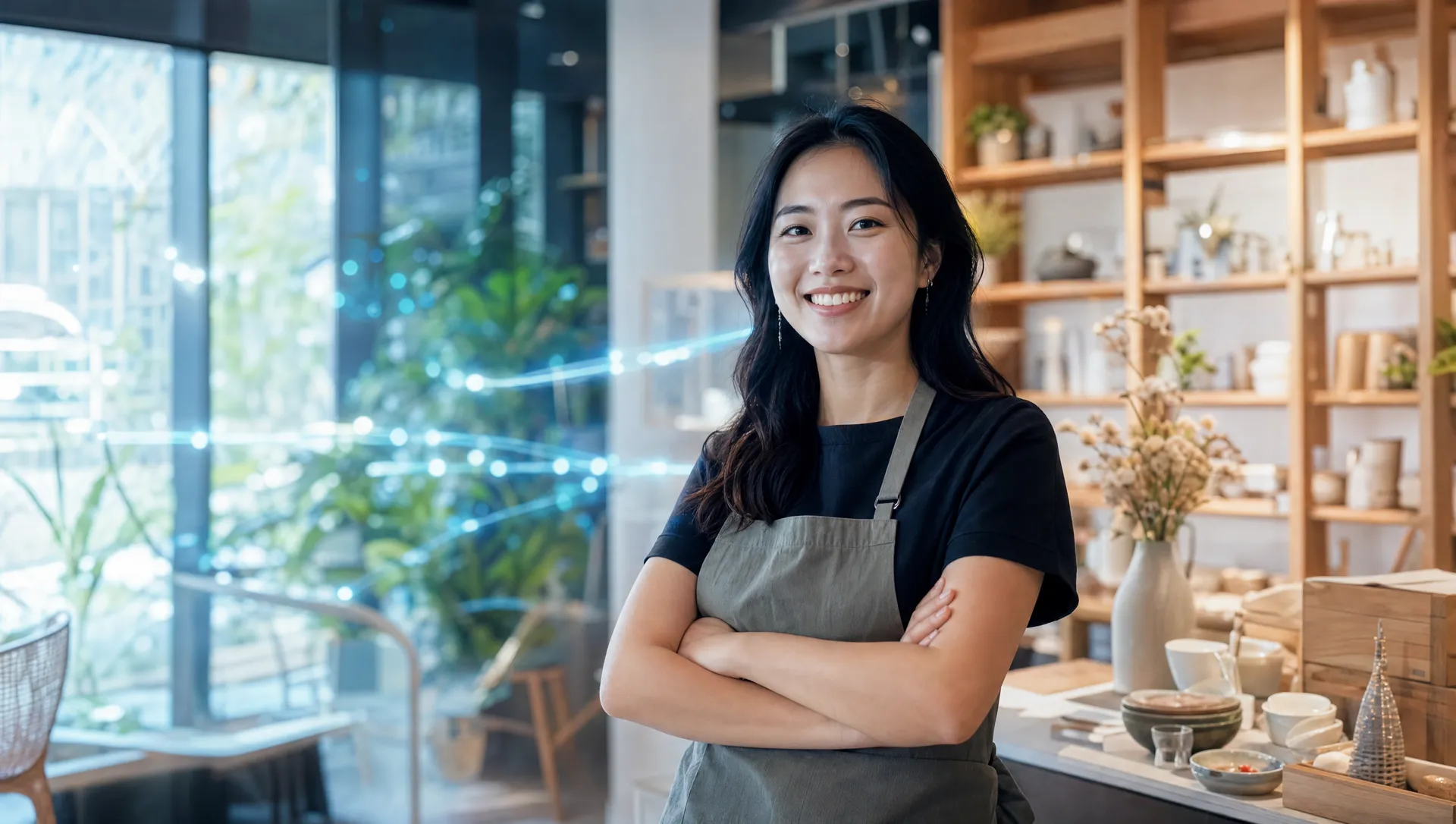 A Singapore small business owner AIConvo is built to support, freeing her up from repetitive questions to focus on her shop